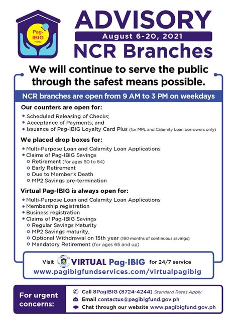 OPEN BRANCHES DURING ECQ .